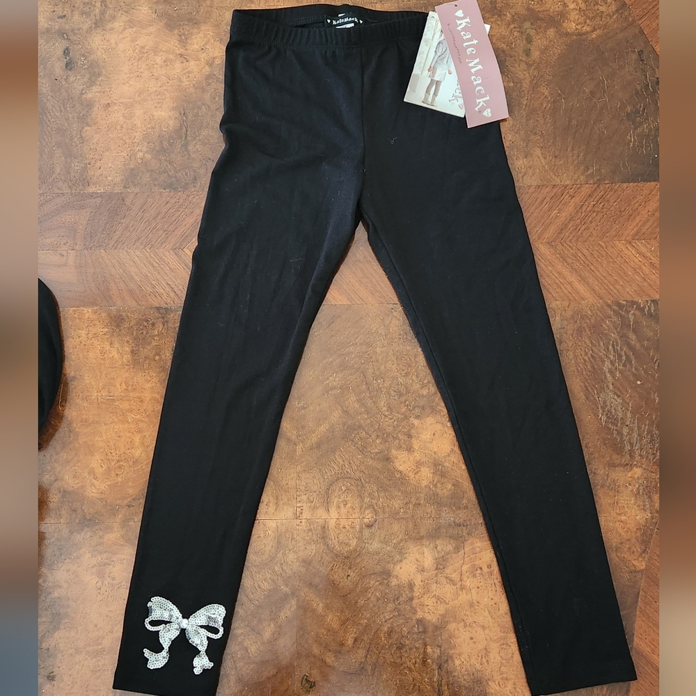 Girls Black Rhinestone Logo Set - Picture 6 of 6